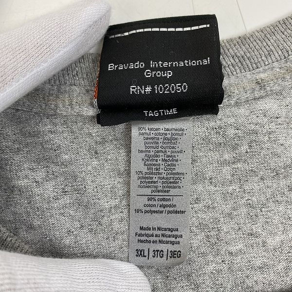 実際に弊社で買取させて頂いたHarley davidson/ハーレーダビッドソン カットソー /3XLの画像 3枚目