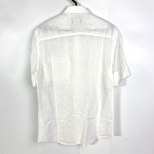 実際に弊社で買取させて頂いたEMPORIO ARMANI/エンポリオアルマーニ ワンポイントロゴ 半袖シャツ/Sの画像 1枚目