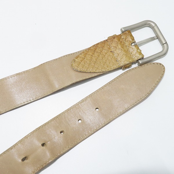 実際に弊社で買取させて頂いたDOLCE&GABBANA/ドルチェ&ガッバーナ ベルト カモフラ 迷彩 95-48の画像 2枚目