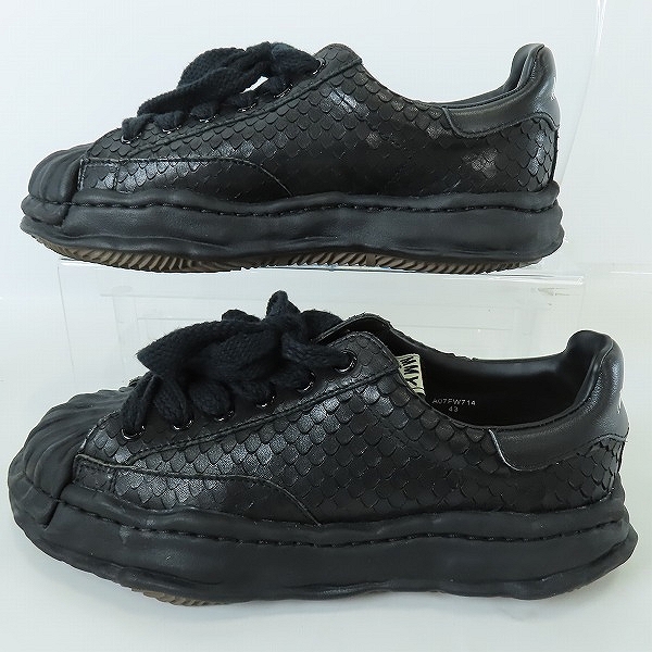 実際に弊社で買取させて頂いたMaison MIHARA YASUHIRO/メゾンミハラヤスヒロ BLAKEY/ブレイキー スニーカー/A07FW714/43の画像 3枚目