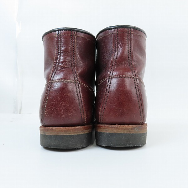 実際に弊社で買取させて頂いたRED WING/レッドウィング ベックマン ブーツ ブラックチェリー 9011/7Dの画像 1枚目