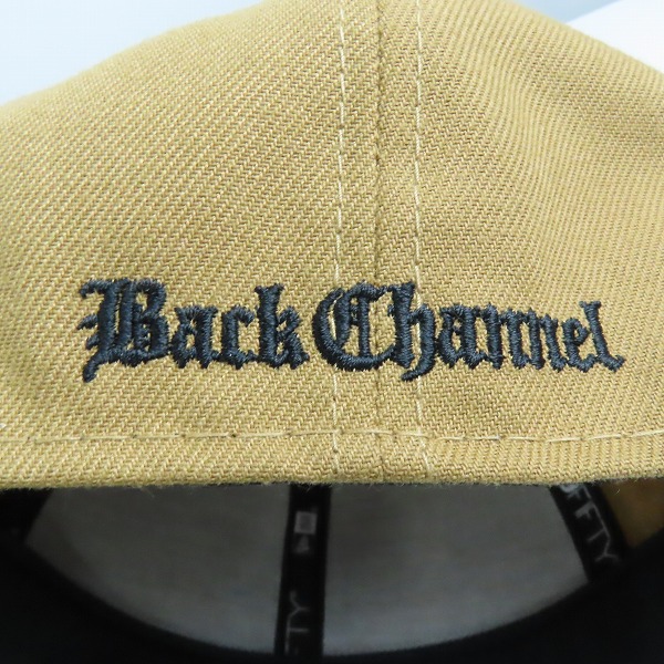実際に弊社で買取させて頂いたNEW ERA×BACK CHANNEL/ニューエラ×バックチャンネル ブラウン/ブラック キャップ/帽子の画像 6枚目
