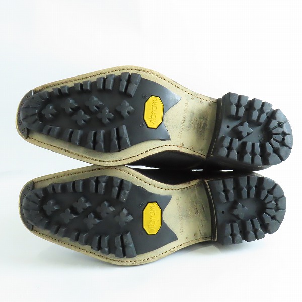 実際に弊社で買取させて頂いたalfredoBANNISTER/アルフレッドバニスター ストレートチップ レースアップブーツ/42の画像 3枚目