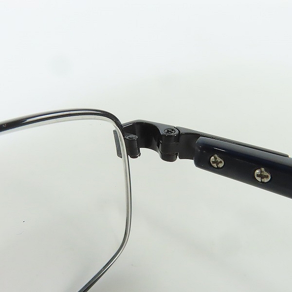 実際に弊社で買取させて頂いたBURBERRY/バーバリー 度入り 眼鏡/メガネフレーム B1287TD 1091の画像 5枚目