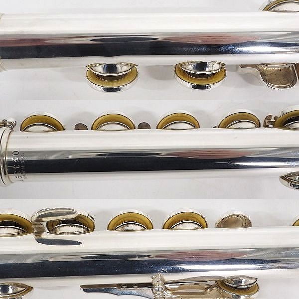 実際に弊社で買取させて頂いたYAMAHA/ヤマハ YFL-514/YFL514 頭部管銀製 Eメカ付 ハードケース・ケースカバー付の画像 7枚目