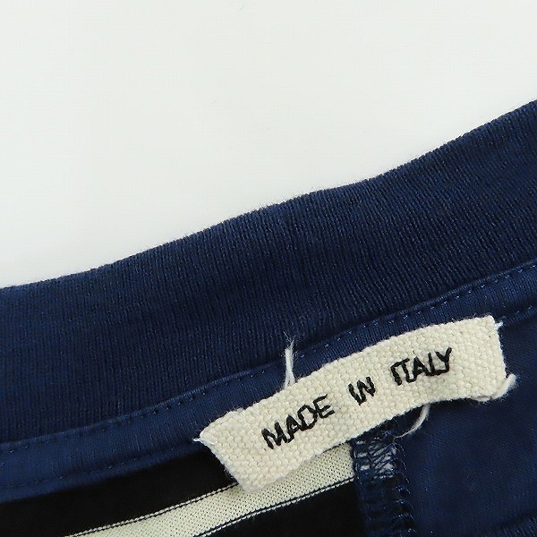 実際に弊社で買取させて頂いたMARNI/マルニ 20AW/切替ロングスリーブシャツドッキングカットソー HUMU0181Q0 STJ308/46の画像 5枚目