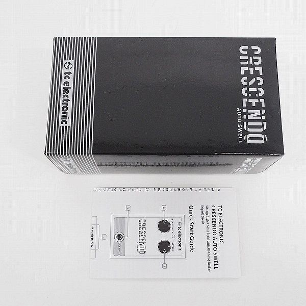 実際に弊社で買取させて頂いた【美品】TC ELECTRONIC/ティーシーエレクトロニック CRESCENDO AUTO SWELL オートスウェル エフェクター/動作確認済の画像 8枚目