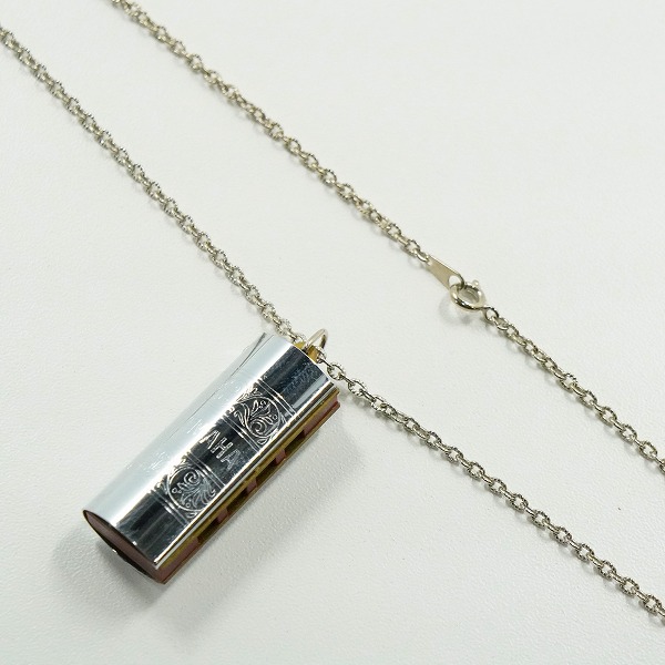 実際に弊社で買取させて頂いたYAMAHA/ヤマハ MINI HARMONICA ネックレス タイプ ミニ ハーモニカ シルバー ケース付き