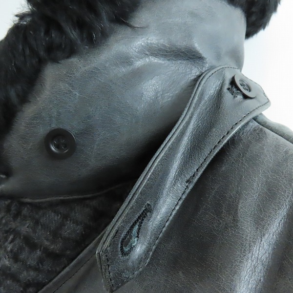 実際に弊社で買取させて頂いたISAMU KATAYAMA BACKLASH/バックラッシュ SHERLOOK 切替 ジャケット 1301-02/2(M)の画像 4枚目