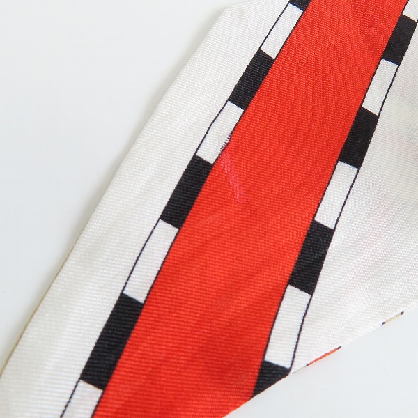 実際に弊社で買取させて頂いたBURBERRY/バーバリー モノグラム/地図 スカーフ/ストール/ミッツア/ツイリーの画像 2枚目