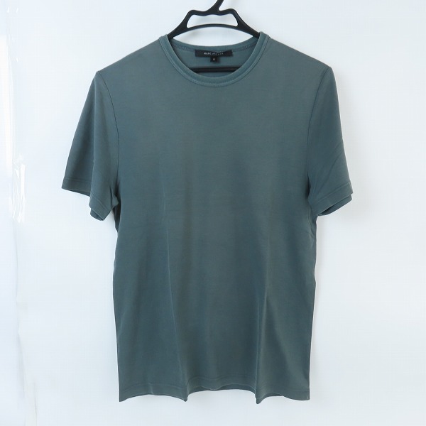 実際に弊社で買取させて頂いたMARC JACOBS/マークジェイコブス 丸首 無地半袖Tシャツ グレー S