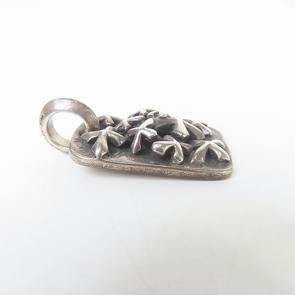 実際に弊社で買取させて頂いたBWL/BILL WALL LEATHER/ビルウォールレザー ラッキー クロス ドッグタグ ペンダントネックレスの画像 3枚目