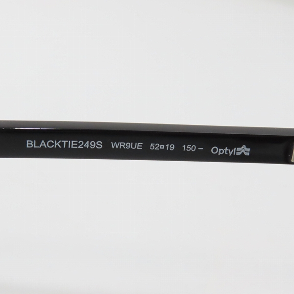 実際に弊社で買取させて頂いたDIOR HOMME/ディオールオム サングラス/アイウェア BLACKTIE249S WR9UEの画像 7枚目