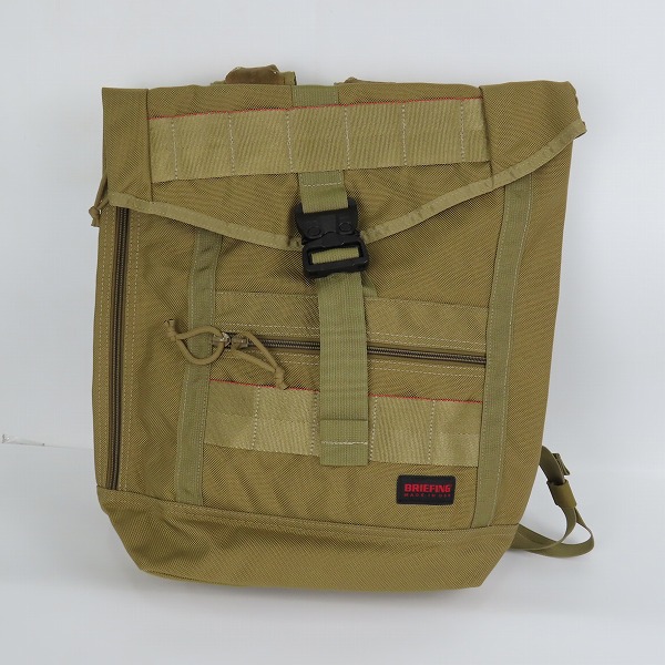 実際に弊社で買取させて頂いたBRIEFING/ブリーフィング MISSION FLAP/ミッションフラップ バックパック/リュックサック