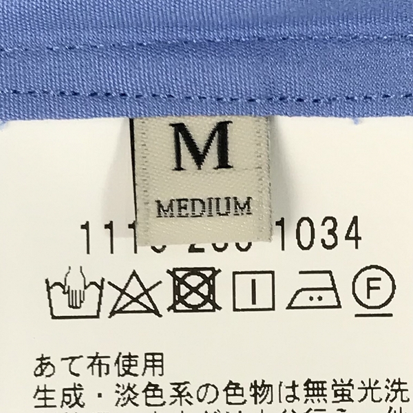 実際に弊社で買取させて頂いた【未使用】UNITED ARROWS×THOMAS MASON/ユナイテッドアロウズ×トーマスメイソン ノーカラーシャツ 半袖 Mの画像 3枚目