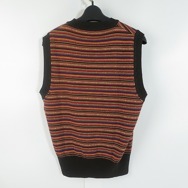 実際に弊社で買取させて頂いたPaul Smith/ポールスミス ニットベスト 総柄 Mの画像 1枚目