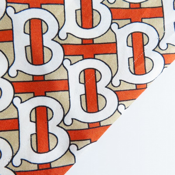 実際に弊社で買取させて頂いたBURBERRY/バーバリー モノグラム/地図 スカーフ/ストール/ミッツア/ツイリーの画像 3枚目