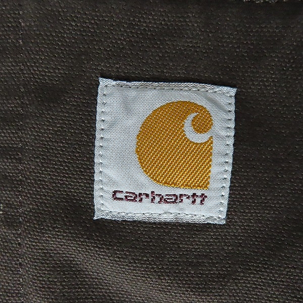 実際に弊社で買取させて頂いたCarhartt/カーハート ウォッシュドダックインシュレイティッドアクティブジャケット 104050 DKB/Mの画像 4枚目