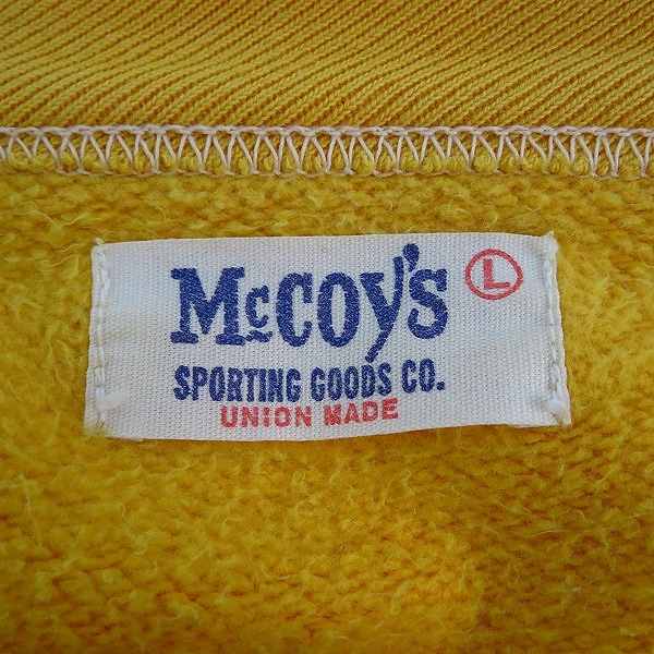 実際に弊社で買取させて頂いたTHE REAL McCOY'S/ザ リアルマッコイズ USMC MILITARY スウェット /Lの画像 2枚目