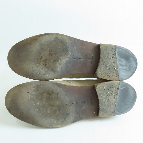 実際に弊社で買取させて頂いたBOTTEGA VENETA/ボッテガ ヴェネタ チャッカブーツ スエード/42の画像 2枚目