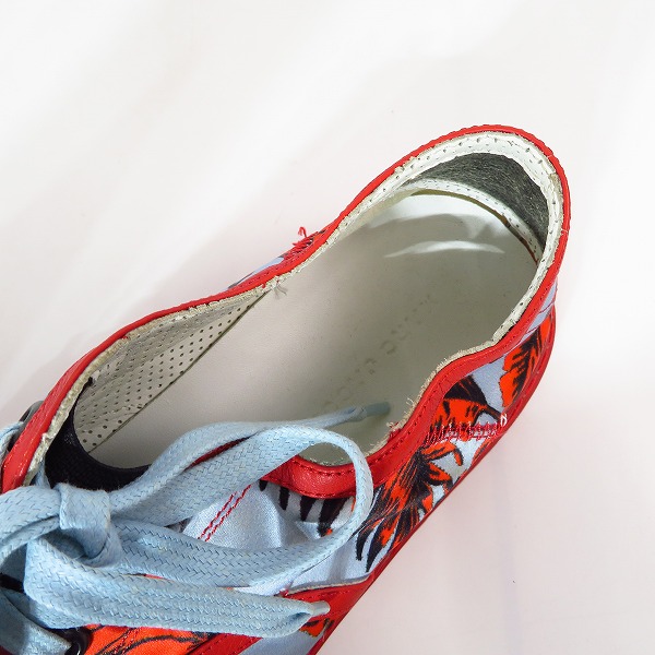 実際に弊社で買取させて頂いたMARC JACOBS/マークジェイコブス ボタニカル柄 ローカットスニーカースリッポン/41の画像 4枚目