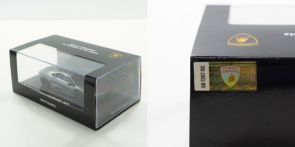 実際に弊社で買取させて頂いたMINICHAMPS/ミニチャンプス 436 103950 Lamborghini Reventon 2007/ランボルギーニ 1/43 ミニカーの画像 9枚目