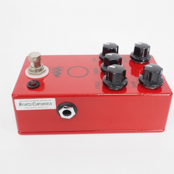 実際に弊社で買取させて頂いたJHS PEDALS ANGRY CHARLIE V3 アングリーチャーリー ディストーション エフェクター【動作確認済】の画像 2枚目