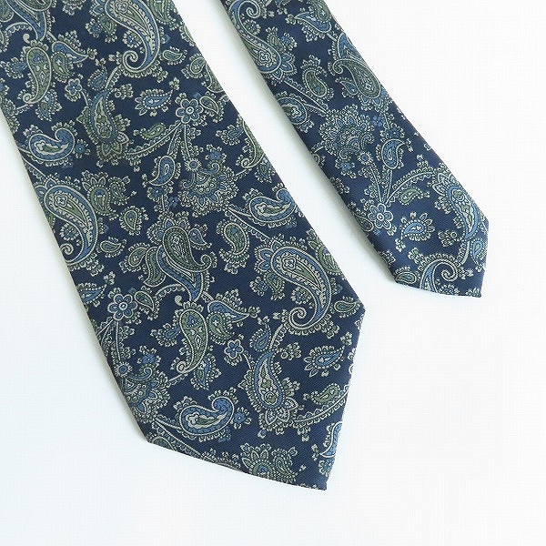 実際に弊社で買取させて頂いたBurberrys/バーバリーズ ネクタイ ペイズリー柄 の画像 1枚目