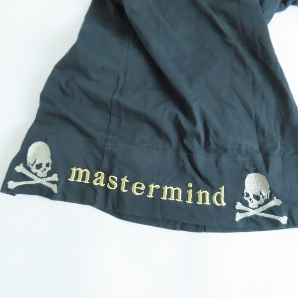 実際に弊社で買取させて頂いたmastermind JAPAN/マスターマインドジャパン ラメスカル刺繍半袖Tシャツ MC2-TS50-035/Mの画像 5枚目