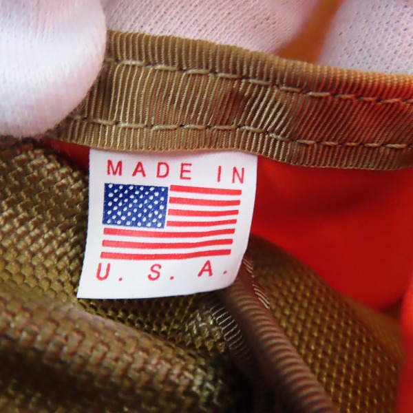 実際に弊社で買取させて頂いたBRIEFING/ブリーフィング バックパック/リュックサック ベージュ系の画像 4枚目