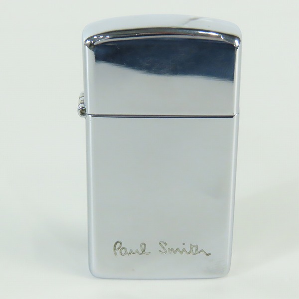 実際に弊社で買取させて頂いたZIPPO/ジッポー Paulsmith/ポールスミス  スリム 鏡面加工 1995年製