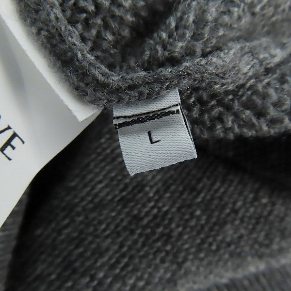 実際に弊社で買取させて頂いた【JPタグ】LOEWE/ロエベ 22-23AW ウール&カシミヤ バイカラープルオーバーパーカー H526Y14KCN/Lの画像 3枚目