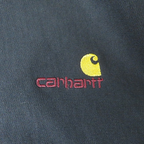 実際に弊社で買取させて頂いたCarhartt/カーハート 胸ロゴ刺繍 プルオーバーパーカー/Mの画像 6枚目