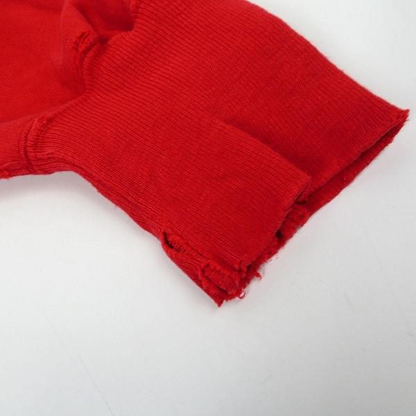 実際に弊社で買取させて頂いたChampion/チャンピオン 90's REVERSE WEAVE/リバースウィーブ プルオーバー レッド/Lの画像 5枚目