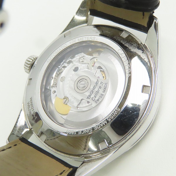 実際に弊社で買取させて頂いたTAG Heuer/タグホイヤー CARRERA カレラ キャリバー5 デイト 自動巻き WAR211A-1 の画像 4枚目