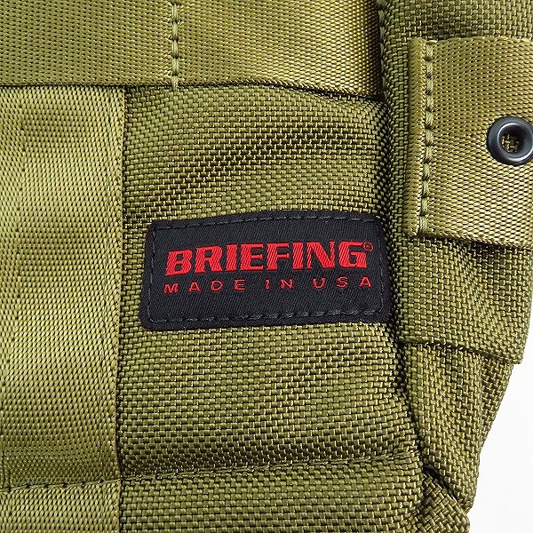 実際に弊社で買取させて頂いたBRIEFING/ブリーフィング PROTECTION TOTE/プロテクション トートバッグ カーキの画像 3枚目