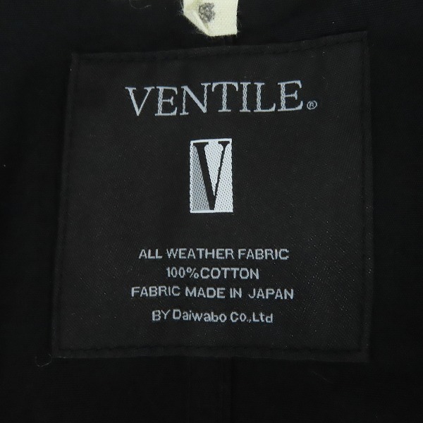 実際に弊社で買取させて頂いたBUZZ RICKSON'S×fennica/バズリクソンズ×フェニカ 別注 M-48 フィッシュテールパーカー モッズコート BR14799FE Sの画像 3枚目