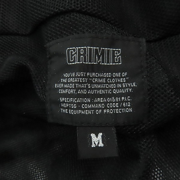 実際に弊社で買取させて頂いた【難有り品】THE CRIMIE/ザ クライミー ナイロンジャケット/マウンテンパーカー /Mの画像 2枚目