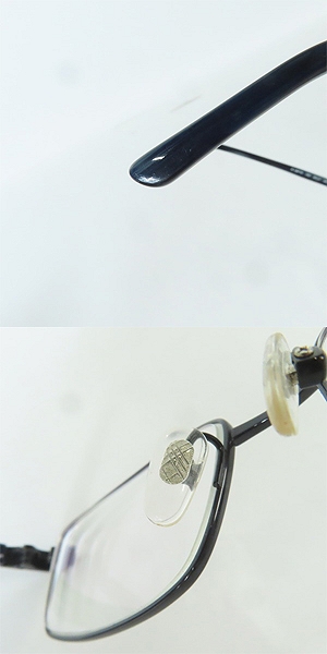実際に弊社で買取させて頂いたBURBERRY/バーバリー 度入り 眼鏡/メガネフレーム B1287TD 1091の画像 8枚目