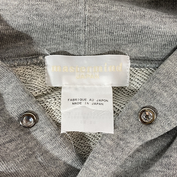 実際に弊社で買取させて頂いたmastermind JAPAN/マスターマインド スワロボタン スカル Universality プルオーバーパーカーの画像 3枚目