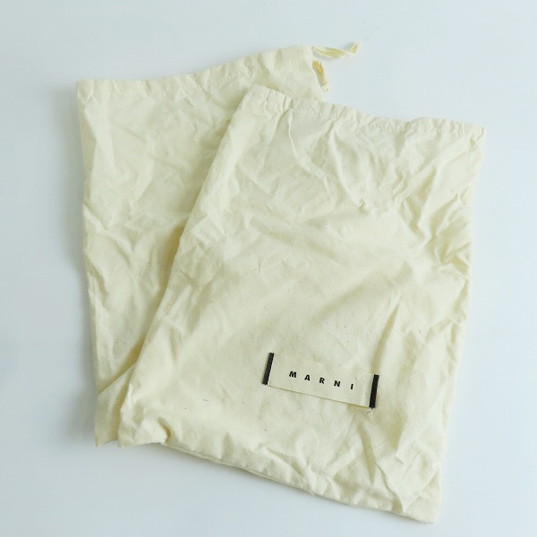 実際に弊社で買取させて頂いたMARNI/マルニ 厚底サンダル ヒール/34の画像 7枚目