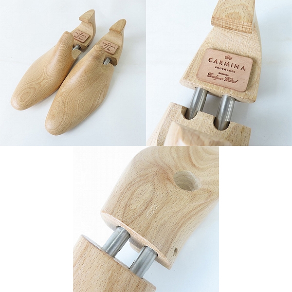 実際に弊社で買取させて頂いたCARMINA/カルミナ カーフレザーコインローファー ビジネスシューズ 80372 シューツリー付き/6.5の画像 7枚目