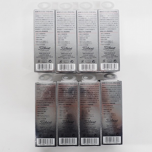 実際に弊社で買取させて頂いた【未使用】Titleist/タイトリスト PRO V1x ゴルフボール ホワイト 2ダースの画像 3枚目