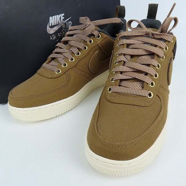 実際に弊社で買取させて頂いたNIKE×Carhartt WIP/ナイキ×カーハート AIR FORCE 1 07 PRM WIP エアフォース1 AV4113-200/26