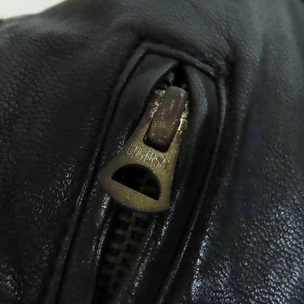 実際に弊社で買取させて頂いたBEAUTY&YOUTH UNITED ARROWS/ビューティ&ユース 羊革 レザーシングルライダースジャケット 1225-199-5894 Lの画像 7枚目