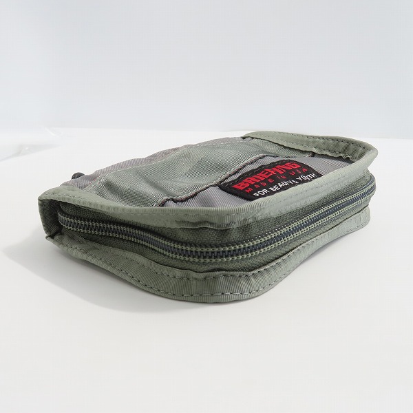 実際に弊社で買取させて頂いたBRIEFING/ブリーフィング BEAUTY&YOUTH別注 2WAY ZIP WALLET ジップウォレット/財布の画像 2枚目