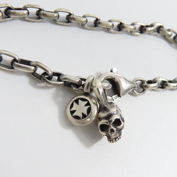 実際に弊社で買取させて頂いたDEAL DESIGN/ディールデザイン ブレス&アンクレット スカル