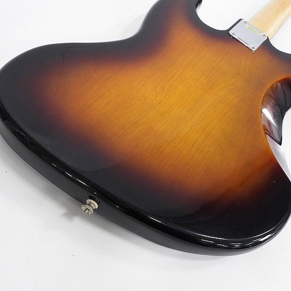 実際に弊社で買取させて頂いた★【難有り】BUSKER'S/バスカーズ BJB/3TS ジャズベース Type サンバースト 4弦エレキベース ソフトケース付の画像 7枚目