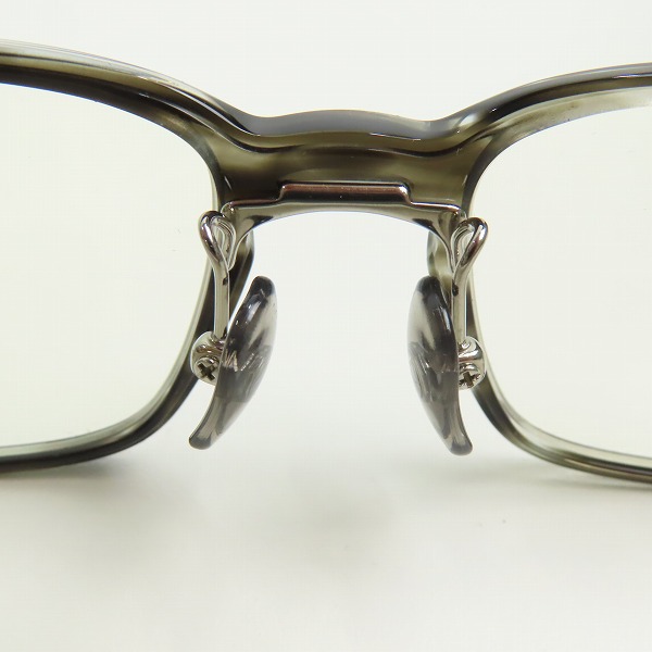 実際に弊社で買取させて頂いた999.9/フォーナインズ 逆Rヒンジ 眼鏡/メガネフレーム NPM-115の画像 4枚目