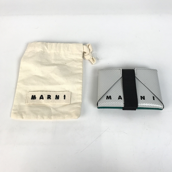 実際に弊社で買取させて頂いたMARNI/マルニ フォールド カードケース/名刺入れ の画像 8枚目